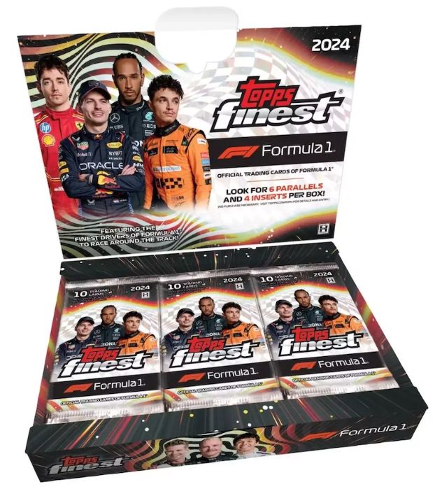 2024 Topps Finest Formula 1 F1 Racing Hobby Box