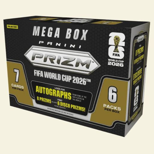 2026 Panini Prizm FIFA World Cup Soccer Hobby Mega Box