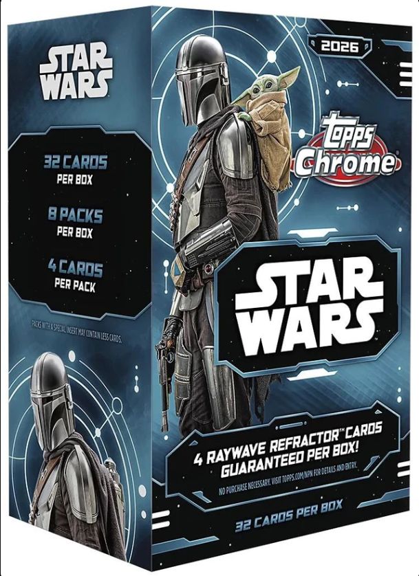Topps Star Wars Chrome 2026 - Value Box (CEE)