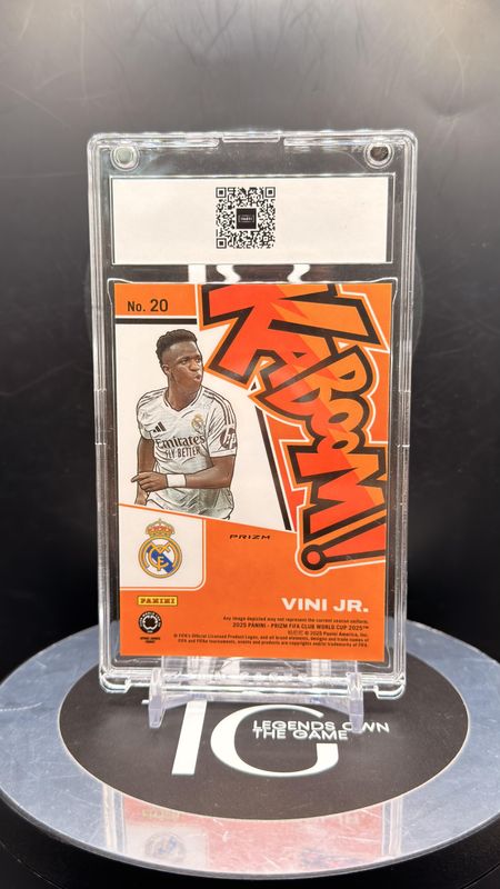 2025 Panini-Prizm Fifa Club World Cup Vini Jr. Kaboom #20