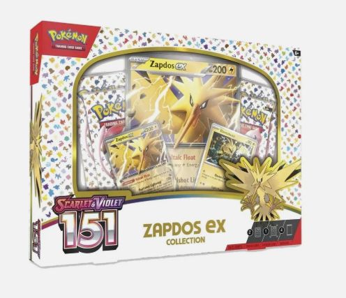 Pokemon TCG: Scarlet &amp; Violet 151: Zapdos ex Collection