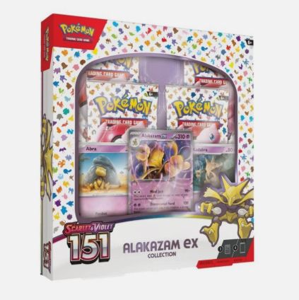 Pokemon TCG: Scarlet &amp; Violet 151: Alakazam ex Collection