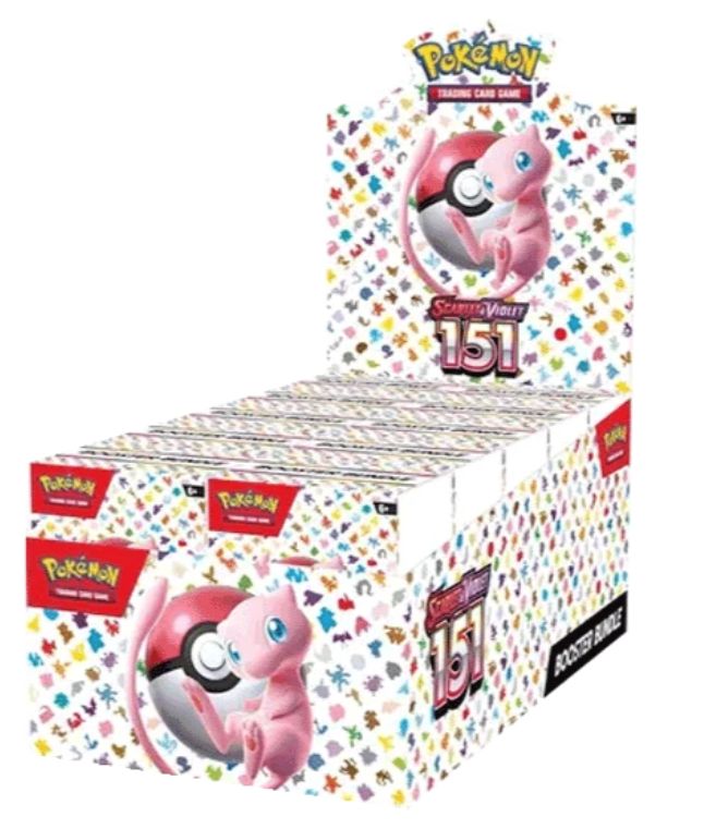 Pokemon TCG: Scarlet &amp; Violet 151 10 Booster Bundle Sealed w/ Acrylic Box