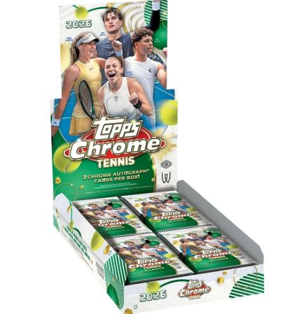 Topps Chrome Tennis 2026 - Hobby Box