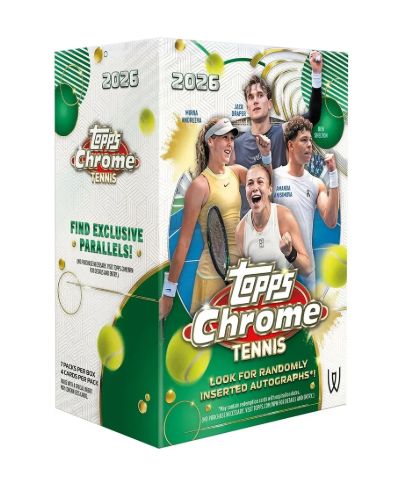 Topps Chrome Tennis 2026 - Value Box