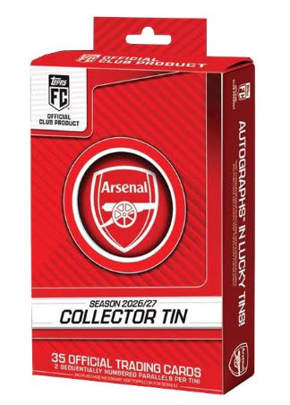 Arsenal Collector Tin 2027