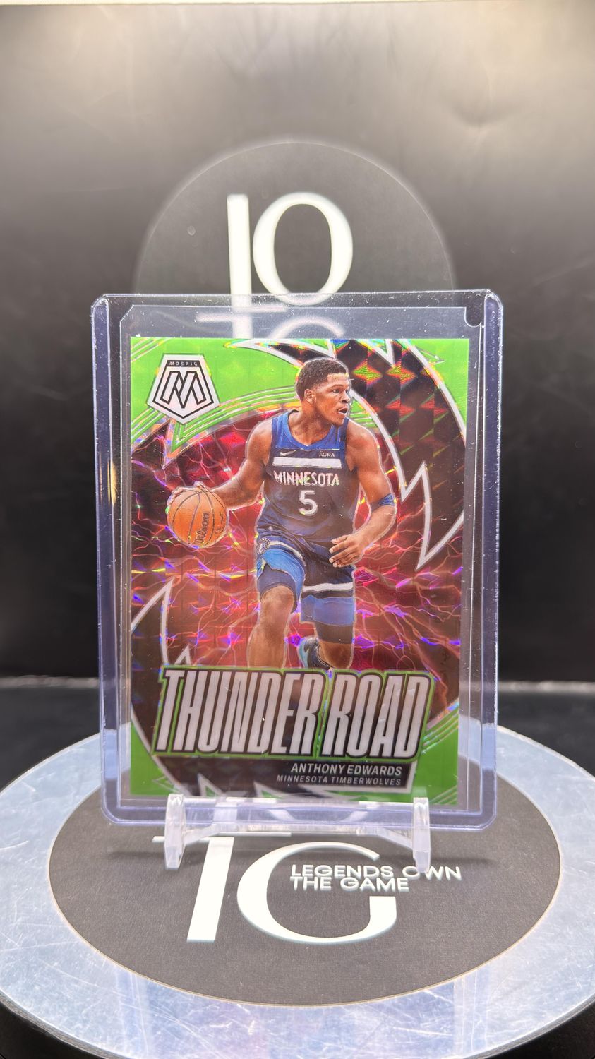 2023-24 Panini Mosaic Thunder Road Anthony Edwards /10