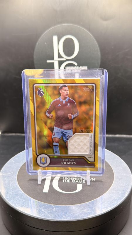 2026 Topps Flagship Player Worn Memorabilia Morgan Rogers /299