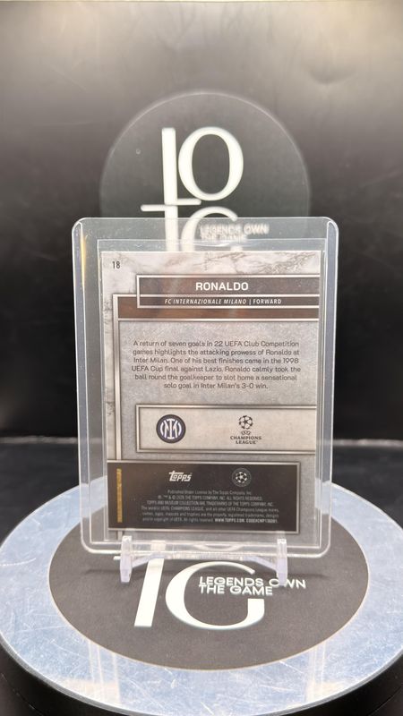 2026 Topps Museum Collection Ronaldo Nazario /75