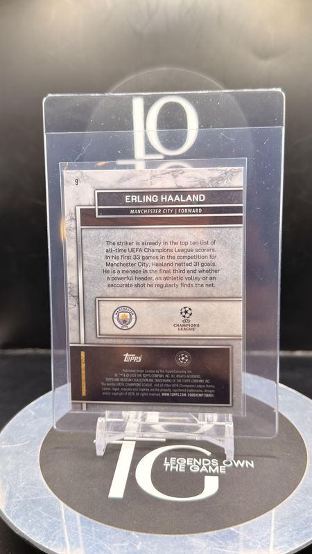 2026 Topps Museum Collection Erling Haaland /249