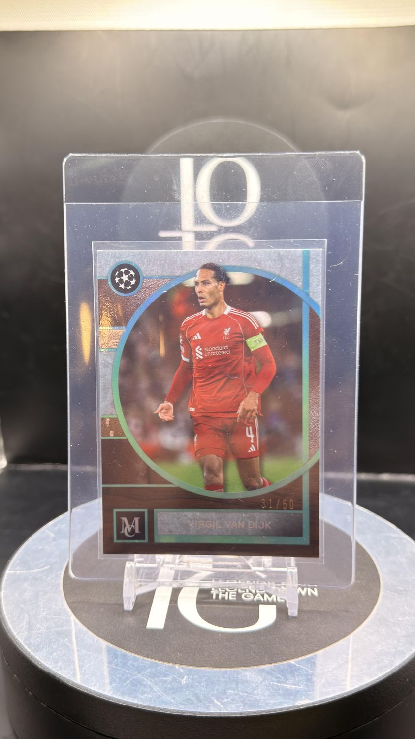 2026 Topps Museum Collection Virgil Van Dijk /50