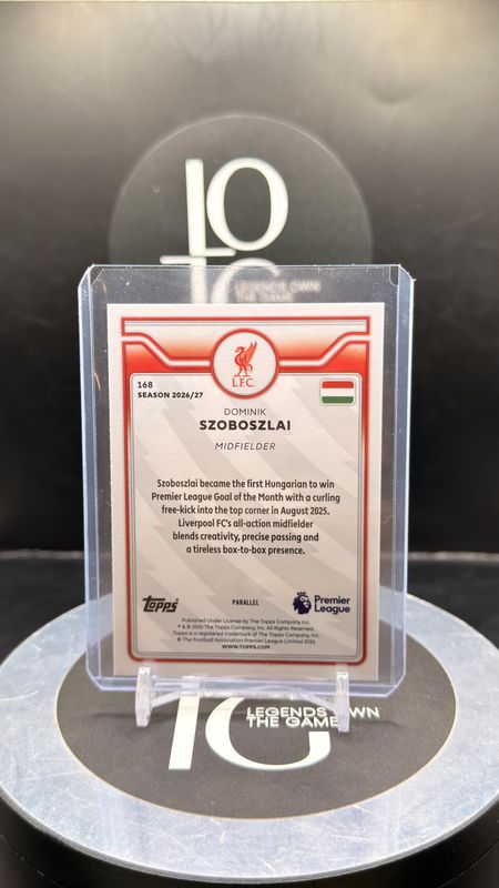 2026 Topps Flagship Dominik Szoboszlai /25