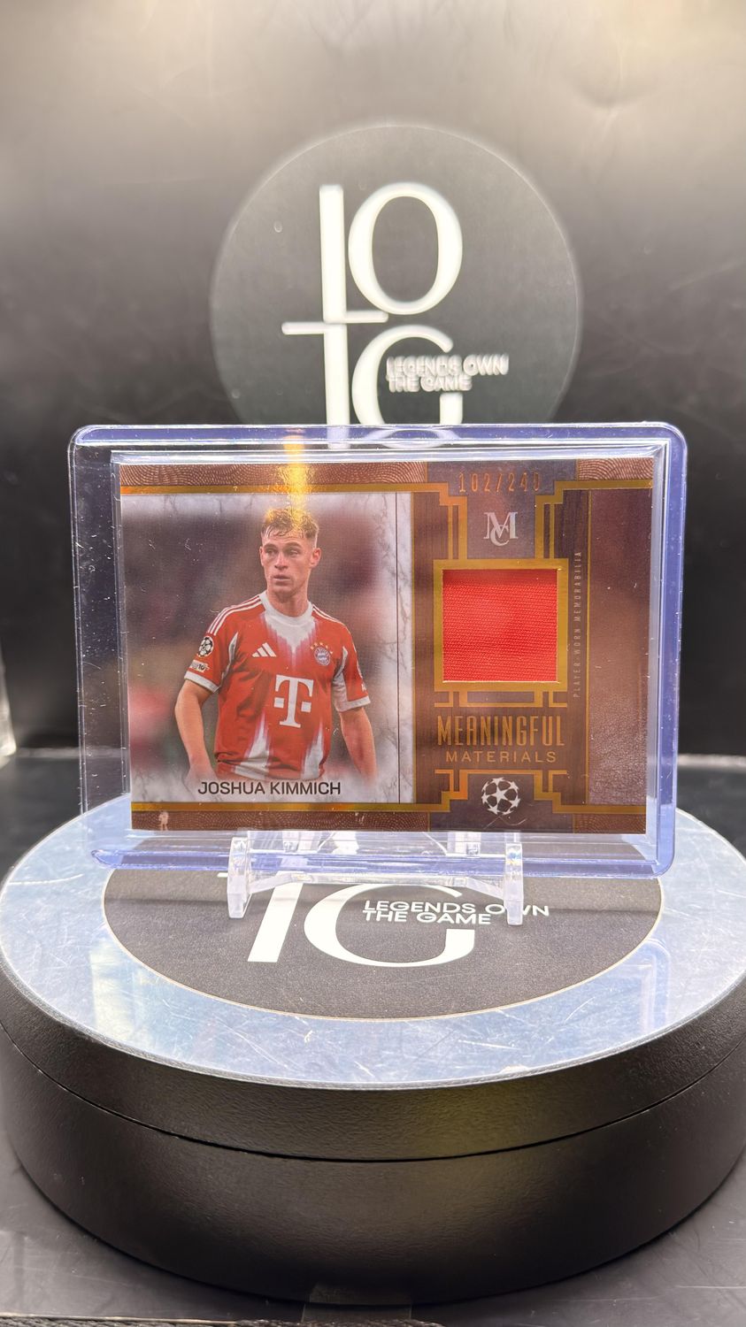 2026 Topps Museum Collection Meaningful Materials Joshua Kimmich /249