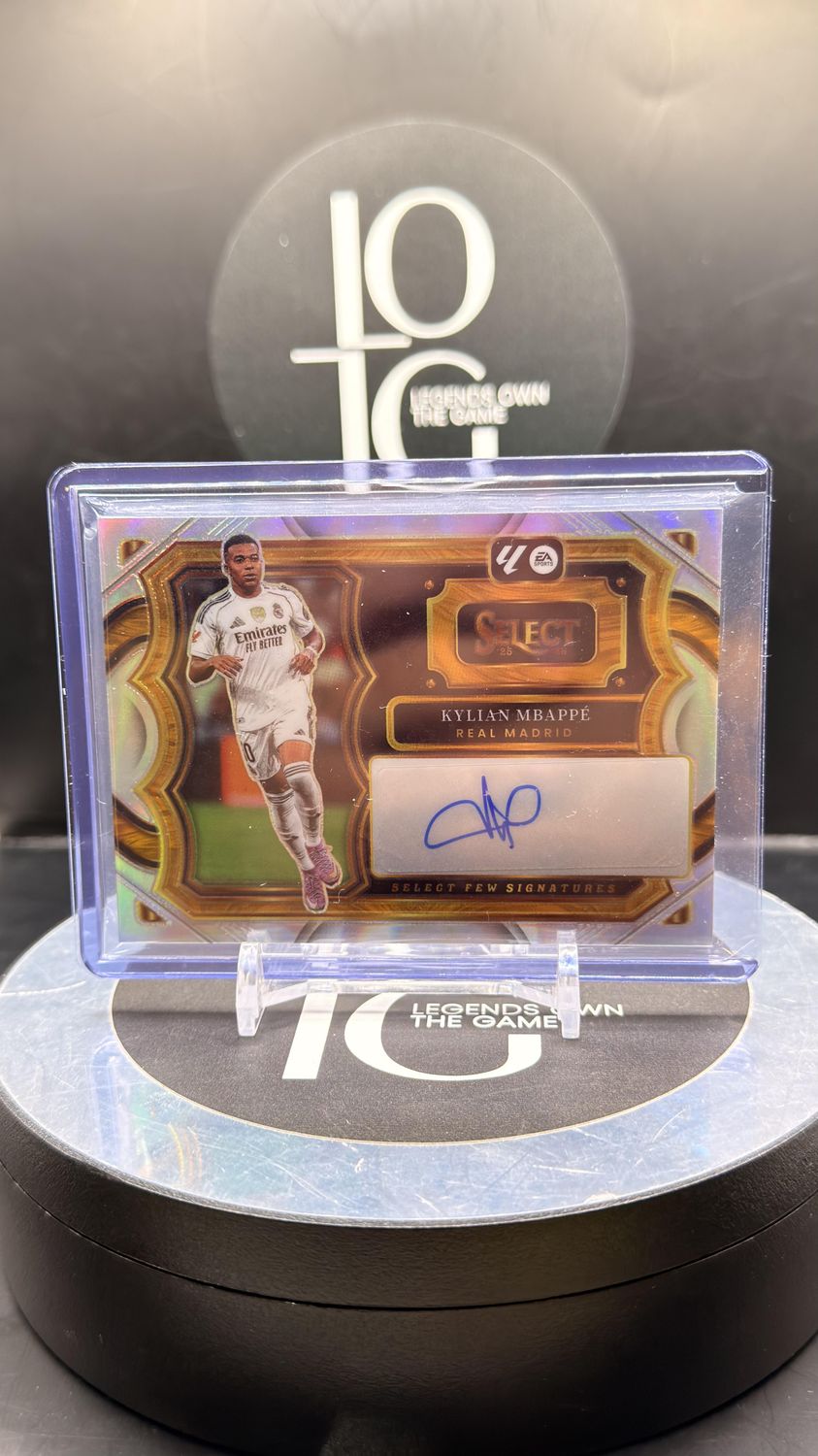 2026 Panini Select Few Signatures Kylian Mbappe Auto