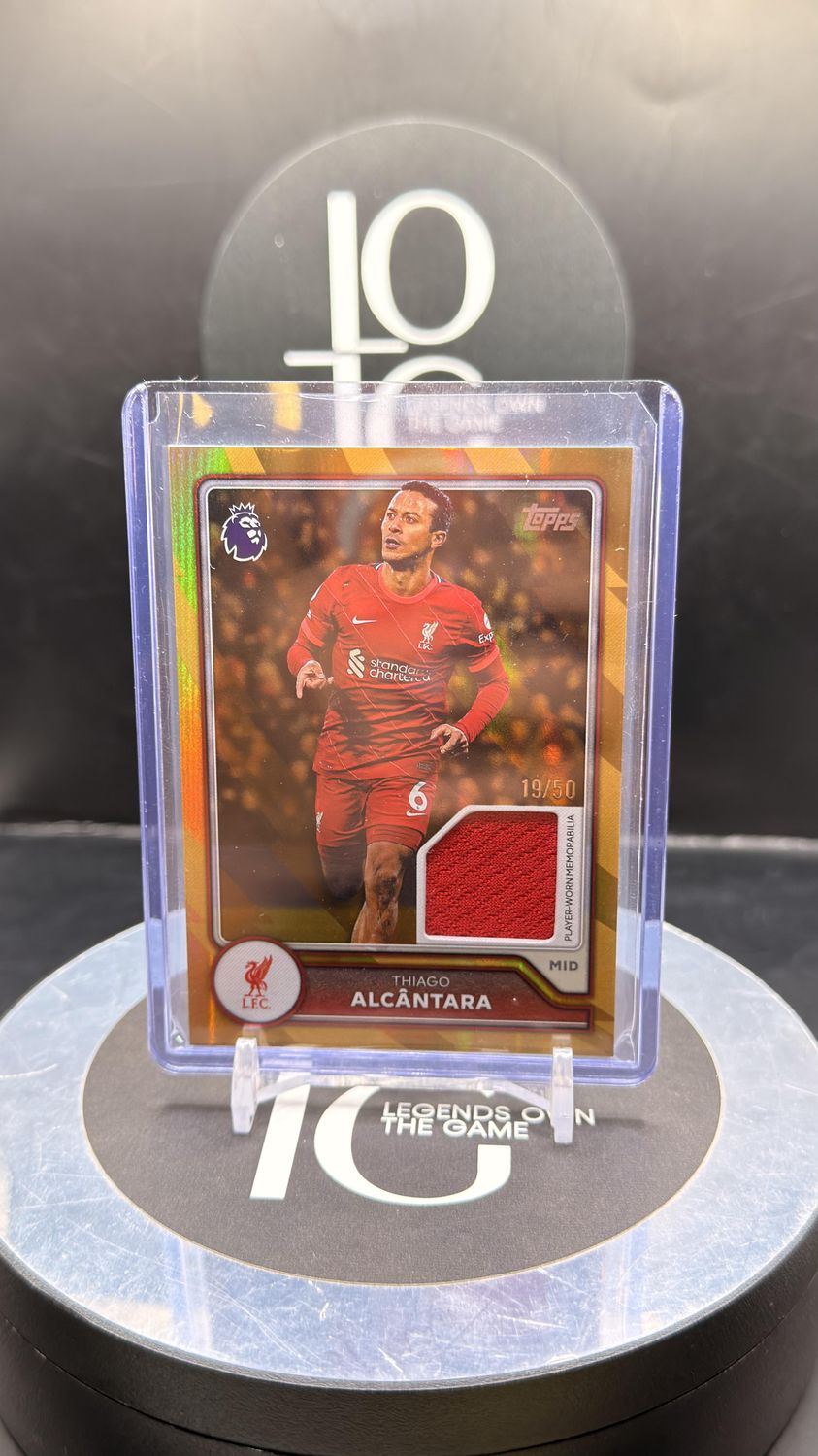 2026 Topps Flagship Player Worn Memorabilia Thiago Acantara / 50