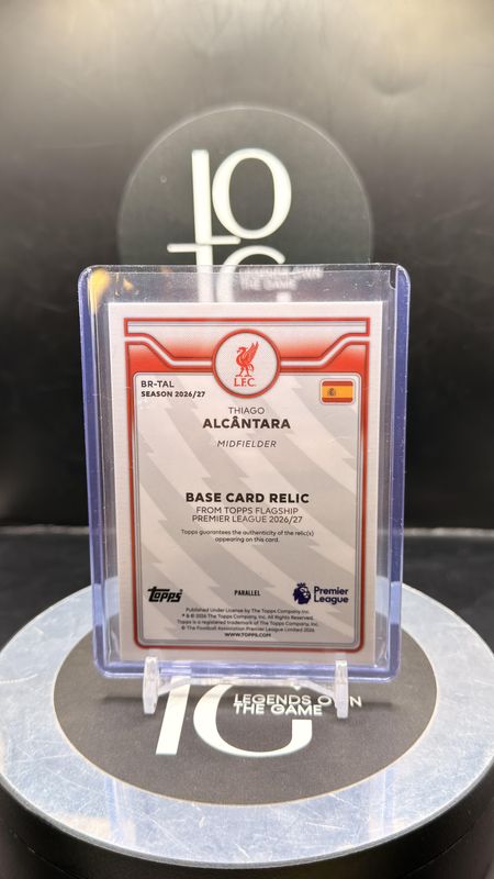 2026 Topps Flagship Player Worn Memorabilia Thiago Acantara / 50