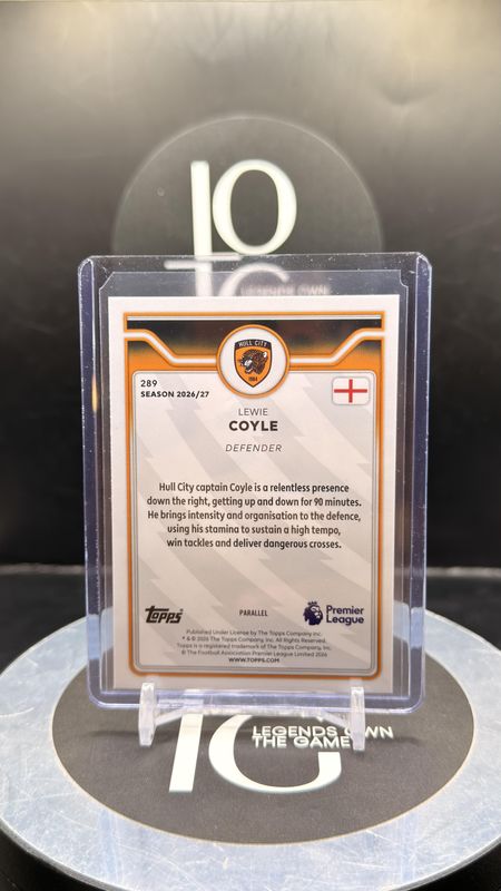 2026 Topps Flagship Lewie Coyle 5/5