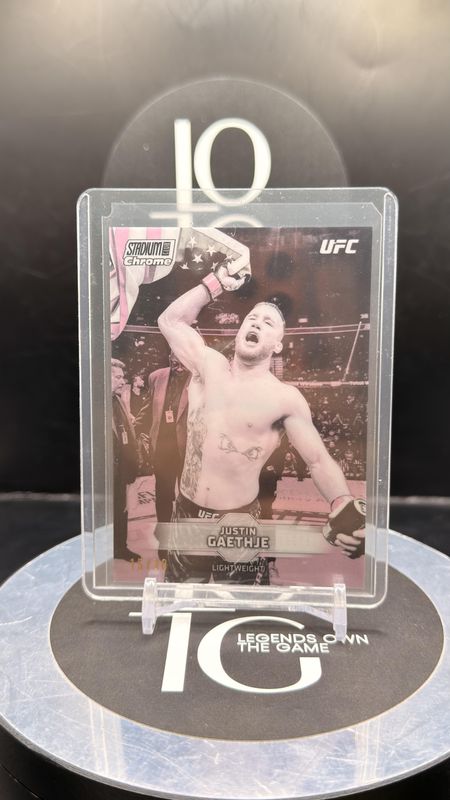 2026 Topps UFC Stadium Club Justin Gaethje /30
