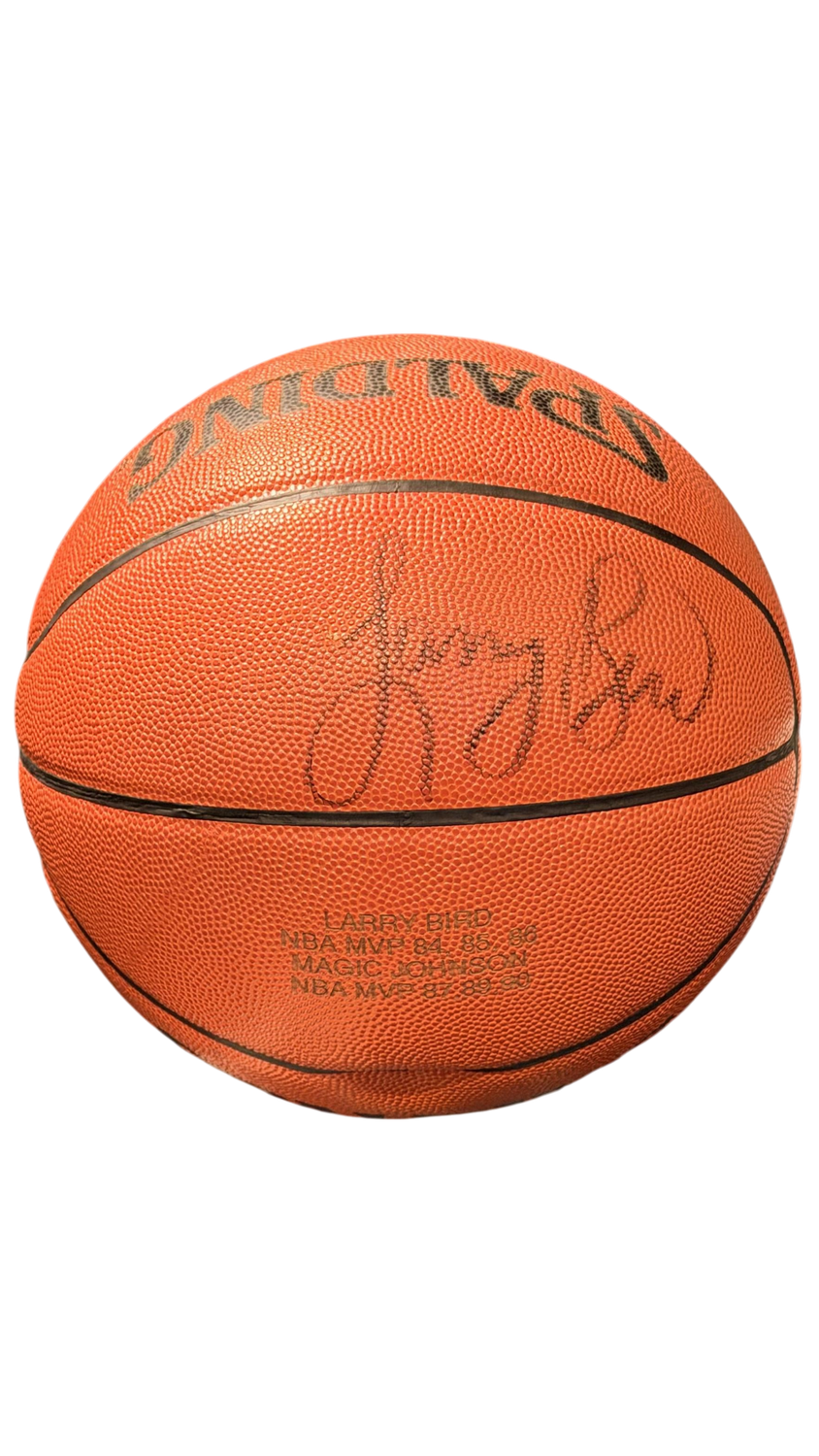 Larry Bird Spalding Signed Ball