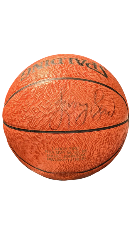 Larry Bird Spalding Signed Ball