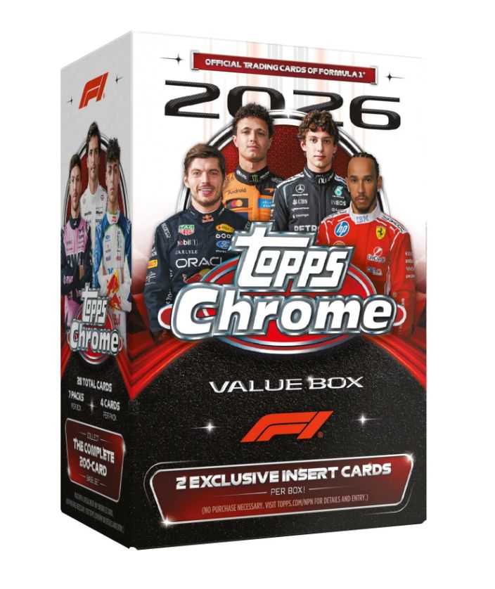 Topps Chrome Formula One 2026 - Value Box
