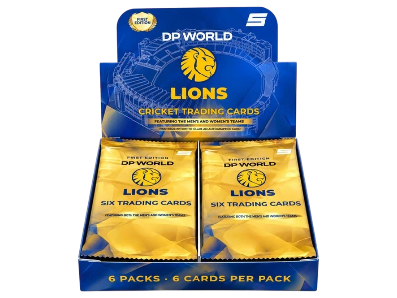 Sportsnection Joburg DP Lions Cricket Trading Card Box