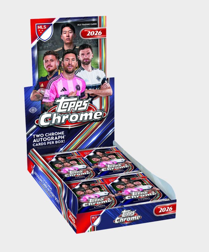 2026 Topps Chrome MLS Soccer Hobby Box