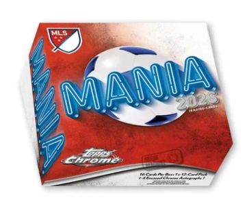 2026 Topps Chrome MLS Soccer Mania Box