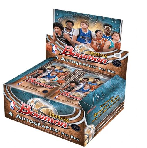 2025-26 Bowman Basketball Hobby Jumbo Box