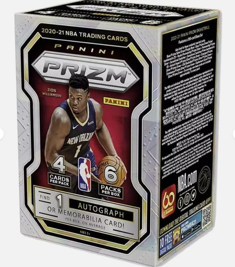 2020-21 Panini Prizm Basketball 6-Pack Blaster Box