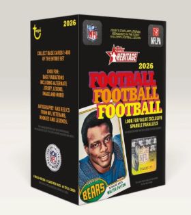 Topps Heritage Football 2026 - Value Box