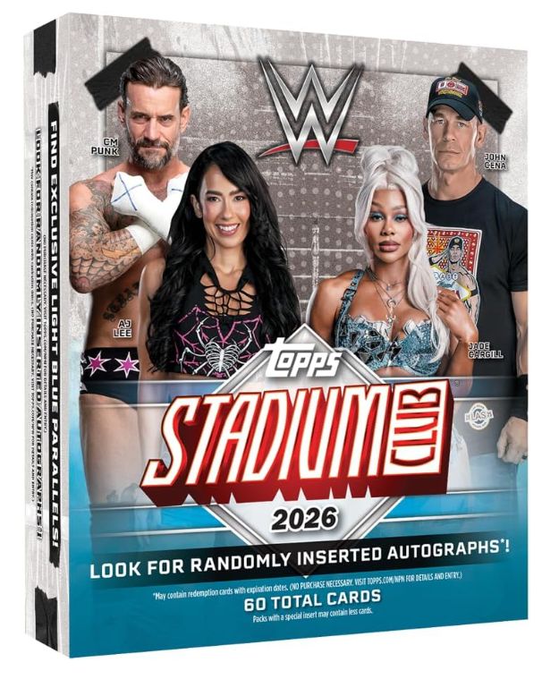 Topps WWE Stadium Club 2026 - Mega Box