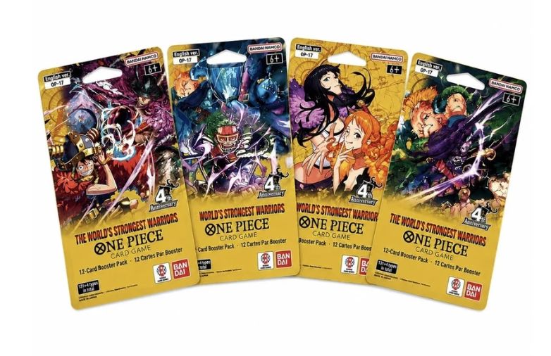 One Piece The World's Strongest Warriors Sleeved Pack (OP17)