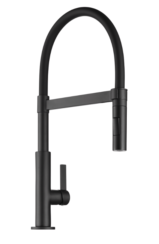 Armatur Linea Drive 6 Schwarz Matt Hochdruck