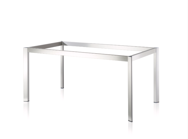 WESCO® Tischgestell TG50,Edelstahl, B 1600, T 900 mm ohne Platte!