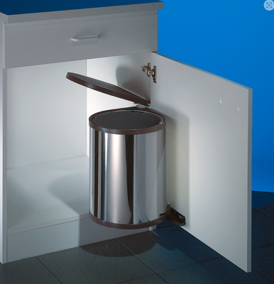 Einbau Abfallsammler Wesco Rondo 2 Edelstahl