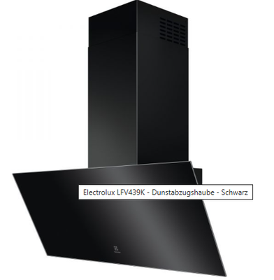 Electrolux LFV439K - Dunstabzugshaube 90cm - Schwarz EEK:C