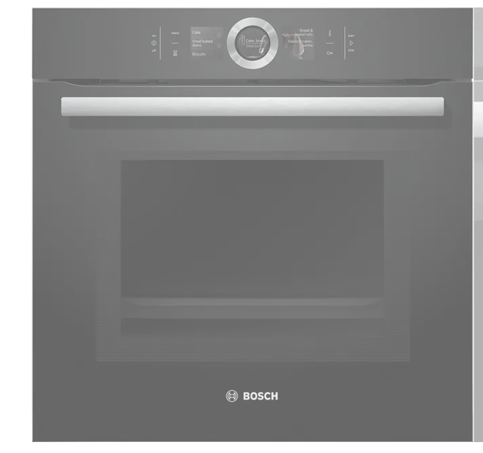 Bosch HMG6764B1 Pyrolyse Backofen mit Mikrowelle Vulkan schwarz Herstellernummer: HMG6764B1 EAN: 4242002808246