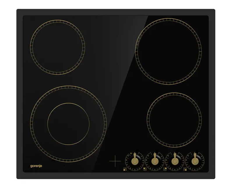 Gorenje Classico EC 642 CLB Glaskeramikkochfeld autark Herstellernummer: 730795 EAN: 3838782120985