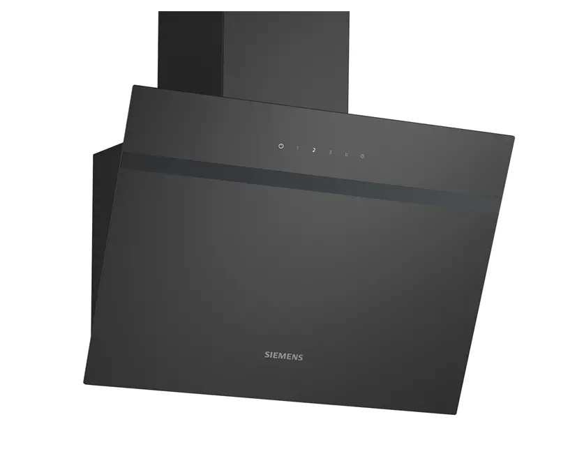 Siemens LC65KDK60 Kopffreihaube 60 cm Schwarz Klarglas EEK:A Breite: 60 cm Filtersättigung: Automatische Erinnerungen die Filter zu reinigen und auszutauschen touchControl: Steuerung der Leistungsstuf