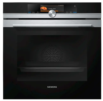 Siemens HS658GXS7 Dampfbackofen Edelstahl EEK:A+ 15 Backofenfunktionen + 4 Sonderprogramme HomeConnect,Bratthermomether Plus und Backsensor