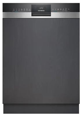 Siemens SN53ES02CE Teilintegrierbarer Einbaugeschirrspüler Wasserverbrauch (l): 9 / Betriebsgeräusch (dB): 42 6 Programme + 4 Sonderfunktionen, 14 Maßgedecke dosierAssistent varioSpeed Plus
