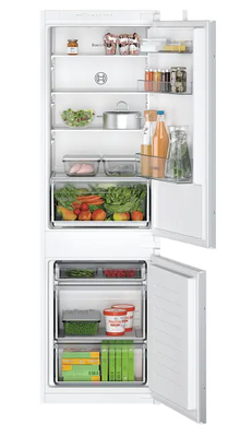 Bosch KIV86NSE0 Einbau-Kühl-Gefrierkombination EEK:E Low Frost Multi Box XXL Eco Airflow