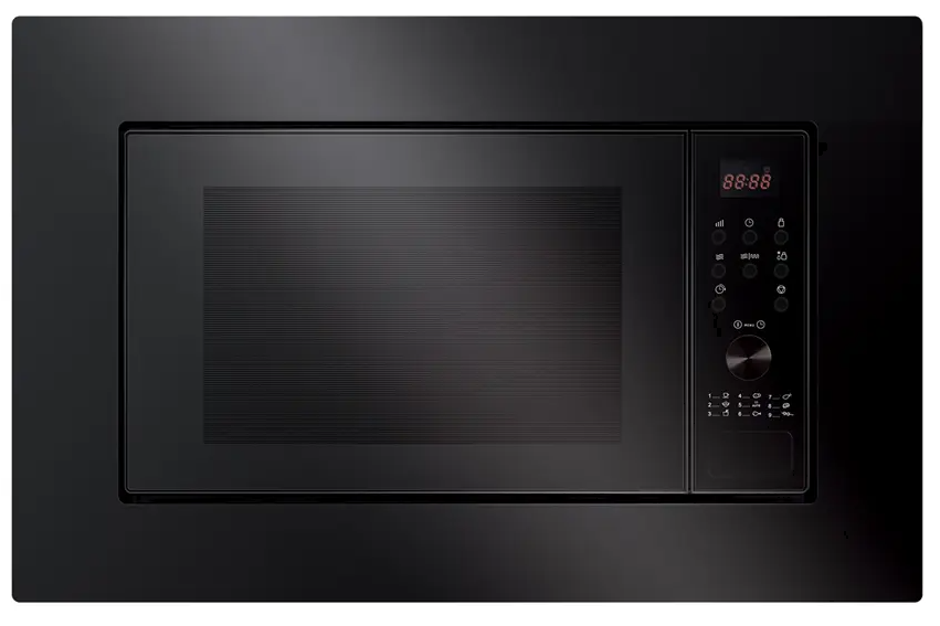 Amica EMW 13170 S Einbau-Mikrowelle Schwarz Mikrowellen-Leistung: 700 W / Grill-Leistung: 900 W 6 Leistungsstufen 9 Automatikprogramme Einbaubar in Hängeschränke Garraumvolumen: 20 Liter