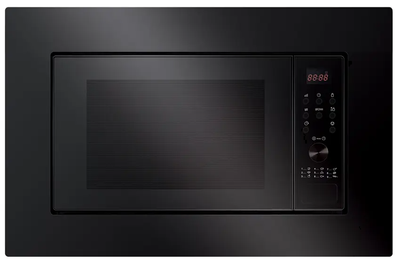 Amica EMW 13170 S Einbau-Mikrowelle Schwarz Mikrowellen-Leistung: 700 W / Grill-Leistung: 900 W 6 Leistungsstufen 9 Automatikprogramme Einbaubar in Hängeschränke Garraumvolumen: 20 Liter