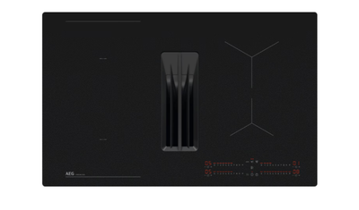 AEG Autarkes Kochfeld XUB6845IS mit integriertem Dunstabzug / SaphirMatt® / Muldenlüfter / Abluft / Abluft oder Umlfuft / 80cm Flächenbündig