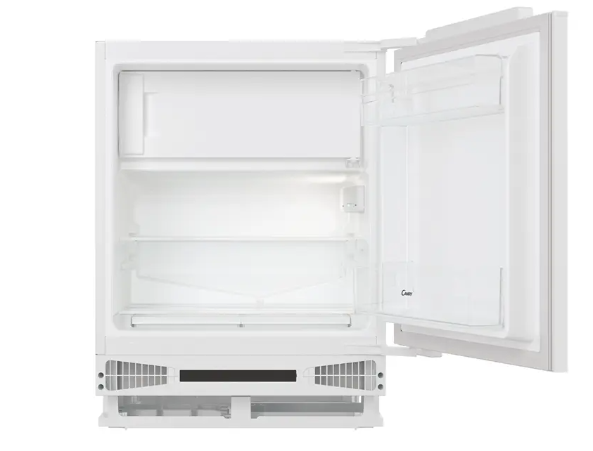 Candy CRU 164 NE/N Unterbaukühlschrank mit Gefrierfach Automatische Abtauung im Kühlteil Super Freezing Nutzinhalt (l): 111 / Betriebsgeräusch (dB): 40 Einbaunische: 82 cm