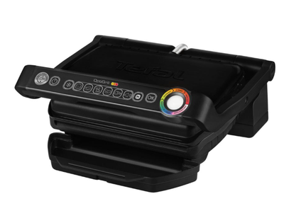 Tefal GC 7058 Optigrill schwarz 2000 Watt 30x20cm Grillfläche
