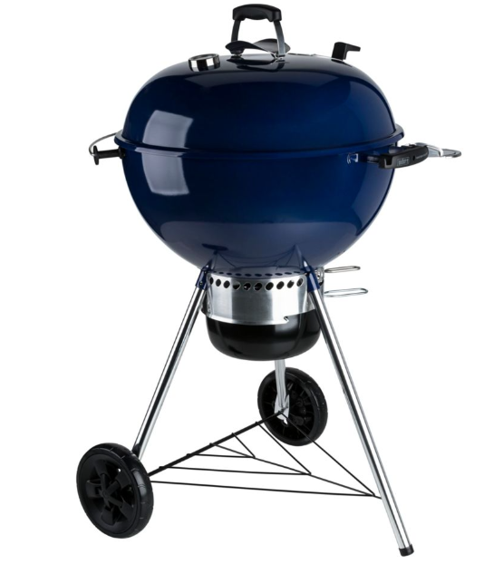 Weber Holzkohlegrill Master Touch GBS C-5750, 57 cm Blau