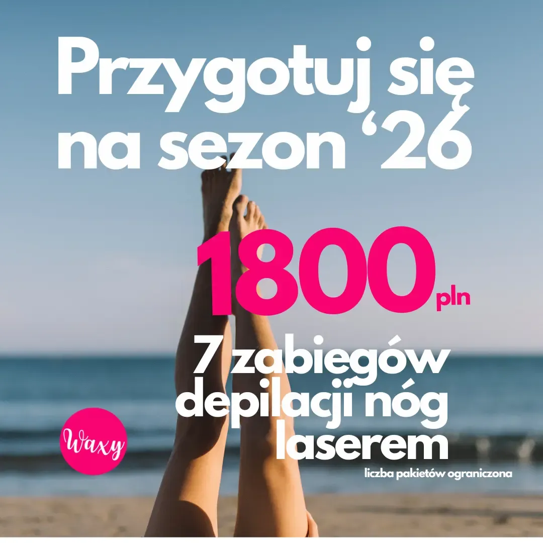Pakiet 7 depilacji laserowej nóg